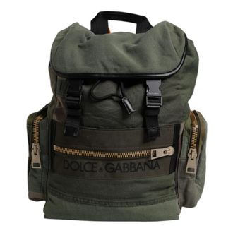 Dolce & Gabbana unisex, Tassen, Groen, Maat: ONE Size Katoen