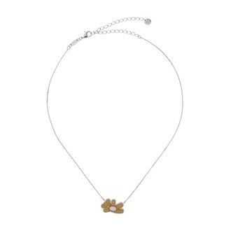 Yvmin Yvmin, Accessoires, Dames, Beige, ONE Size, Katoen, Metal Greeting Bear Ketting