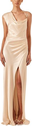 Shona Joy La Lune Draped Maxi Dress