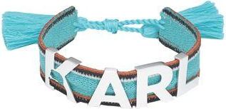 Karl Lagerfeld K/WOVEN METAL LOGO BRACELET 7