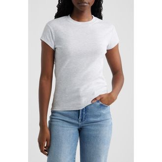 Topshop Everyday Cotton T-Shirt in Grey at Nordstrom, Size X-Small