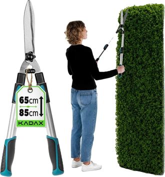 OEM Tijeras De Podar Para Setos, Fabricadas En Acero Inoxidable, Con Una Longitud De Hoja De 20 Cm, Ideales Para Ramas Gruesas. Cuentan Con Doble Hoja Y U