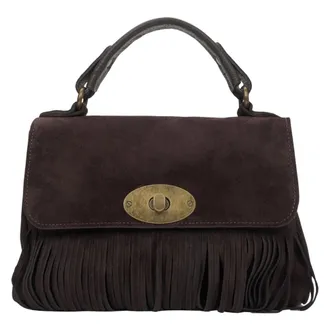 Estro & Luminara Handbags, female, Brown, Size: ONE SIZE Satchel Bag