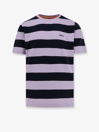 BOSS Striped cotton T-shirt - BOSS - gender_Man