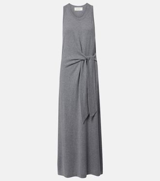 Lisa Yang Angeline cotton and cashmere maxi dress