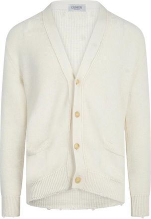 Laneus Hombre, Jerseys, Blanco, Talla: S