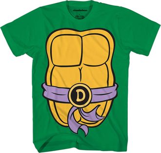 Nickelodeon Teenage Mutant Ninja Turtles TMNT Mens Costume T-Shirt (Medium, Donatello)