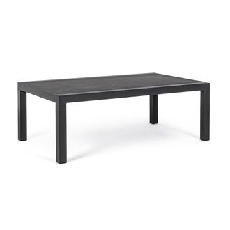Konte Design Mesita de jard&iacute;n con tablero de cer&aacute;mica y estructura de aluminio