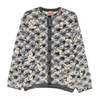 Diesel Cardigans, male, Multicolor, Size: S Multi Color Cardigan for Women