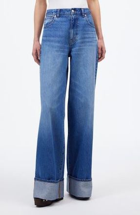 Madewell Superwide Leg Jeans in Fannin Wash at Nordstrom Rack, Size 32