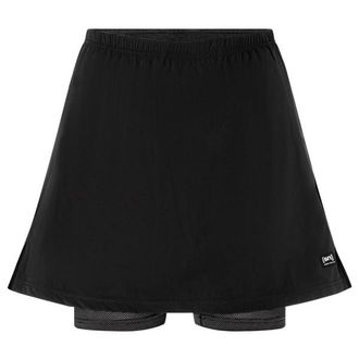 super.natural Hiking Skirt Skort f&uuml;r Damen | schwarz