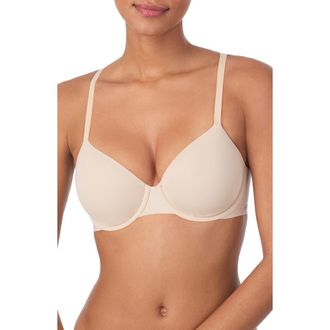 DKNY Active Comfort T-Shirt Bra in Cashmerend at Nordstrom, Size 36Ddd
