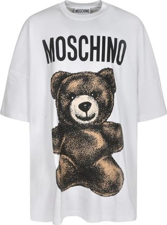 Moschino Stijlvolle T-shirts en Polos - Heren - T-shirts - Wit - M - Tops