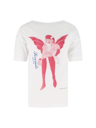 Our Legacy White Cybernetic Demon Cotton T-Shirt