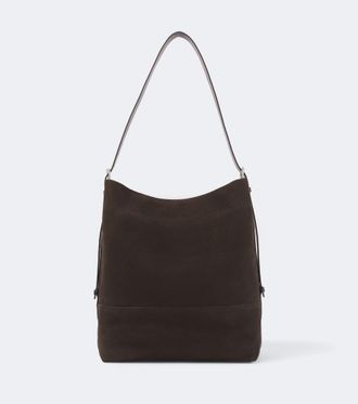 Christophe Lemaire Belted leather tote bag
