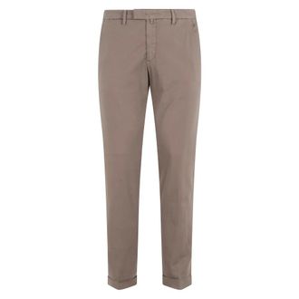 BRIGLIA 1949 Broeken, Heren, Bruin, L, Linnen, Bridle Chinos