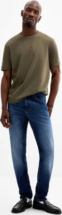 BOSS Mens Maine dark-blue jean Regular fit