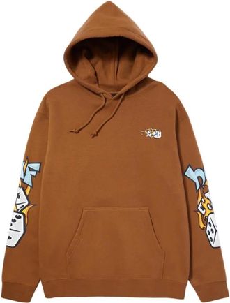 HUF Hoodies - Heren - Hoodies - Bruin - XL - Katoen - Hoodies & sweatvesten