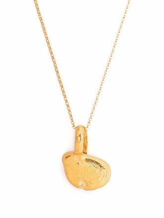 ALIGHIERI statement pendant necklace - women - 24kt gold-plated bronze - One Size