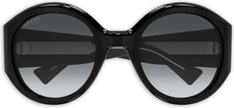 Gucci Occhiali da sole tondi - Nero