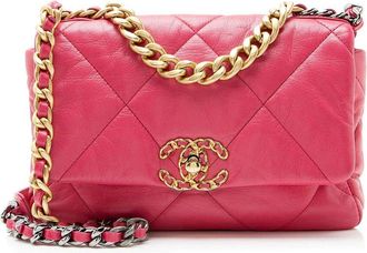 Chanel 19 Medium Flap Shoulder Bag (Authentic Pre-Loved)