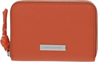 Karl Lagerfeld Medium Wallet - Dames - Portefeuilles - Oranje - ONE Size - Leer - Accessoires