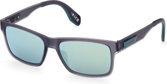 adidas OR0067 20Q Mens Sunglasses Grey Size 55