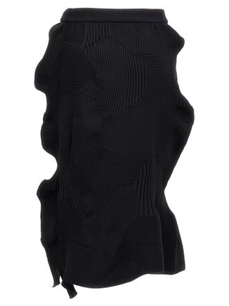 Issey Miyake Kone Kone Skirt - Black