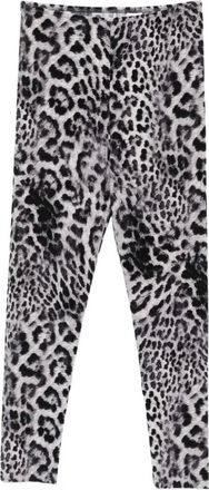 Norma Kamali Leggings leopardati - Grigio