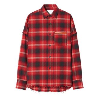 Janice Dames, Blouses & Shirts, Rood, Maat: S