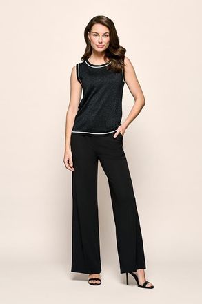 Mart Visser Athena Lurex Top Zwart