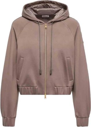 Moncler Logo-patch Zip-up Hoodie
