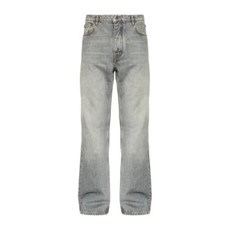 Off-white Flared Jeans - Heren - Jeans - Grijs - Maat: W33 Katoen