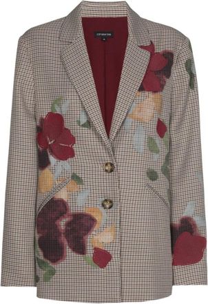 Caroline Biss Caroline Biss - Blazer 4839 - Dames - Jassen - Veelkleurig - Maat: L Leer