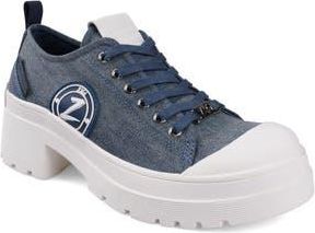 Zigi Soho Federika Platform sneaker in Blue Canvas at Nordstrom Rack, Size 10