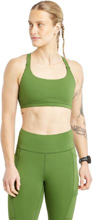 Oiselle Womens Hi Twenty Bra Green 12