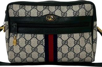 Gucci Pre-owned Gucci GG Coated Canvas Crossbody Bag Ladies XIM9QEBARCZHMPR4