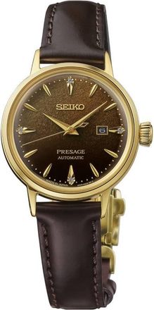 Seiko Presage Automatic Brown Dial Ladies Watch SRE020J1