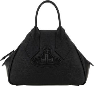 Vivienne Westwood Yasmine Kleine Handtas - Dames - Handtassen - Zwart - ONE Size - Leer - Tassen