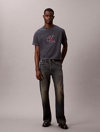 Calvin Klein Camiseta Holgada Con Gr&aacute;fico Monologo
