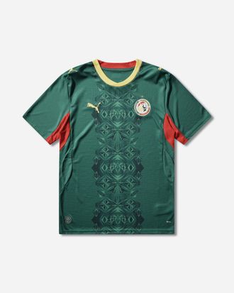 Puma Men s Senegal 2026 Away Jersey Wild Green / Red