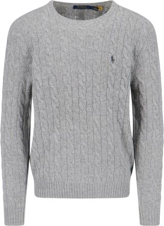 Polo Ralph Lauren Logo Braided Sweater