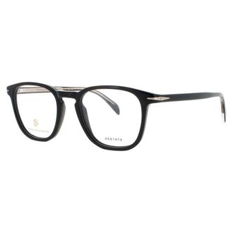 David Beckham Mens Black Square Eyeglass Frames 1050