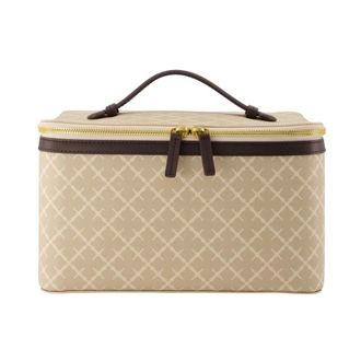 By Malene Birger Bae Beauty Vanity Case - Dames - Tassen - Beige - Maat: ONE Size Poliester