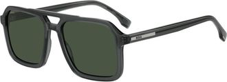 HUGO BOSS 1894/S 1Ed(Qt) Zonnebril - Heren - Zonnebrillen - Groen - 56 MM - Accessoires
