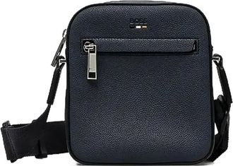 BOSS zip-fastening messenger bag - Grey