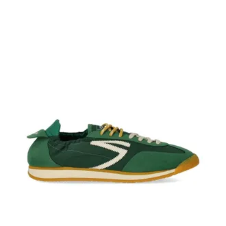 Puraai Sneakers, male, Green, Size: 11 US 6.02 Panther Football Vintage Nylon Sneaker