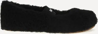 Moon Boot Shearling Ballerinas Female 39