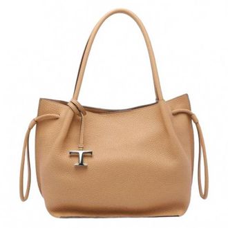 Tod's Timeless Bucket Bag Medium Cuoio
