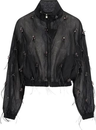 Giuseppe Di Morabito Chaqueta Bomber - Jackets - Mujer - Negro - S